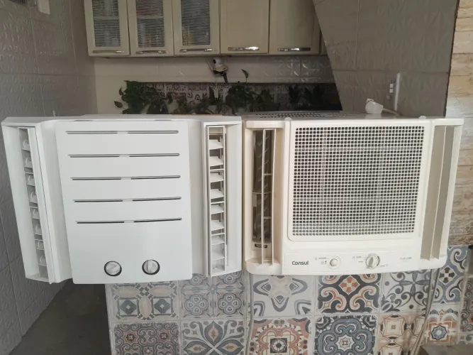 Ar-condicionado 7.500 btus 127 volts Higienizado e com garantia