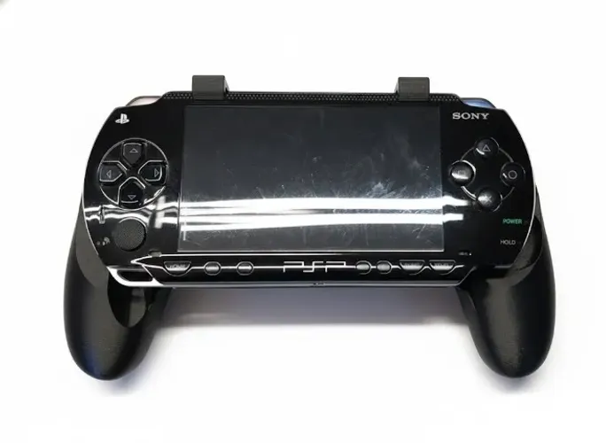 Grip Ergonômico com Alças Compatível com PSP 1000