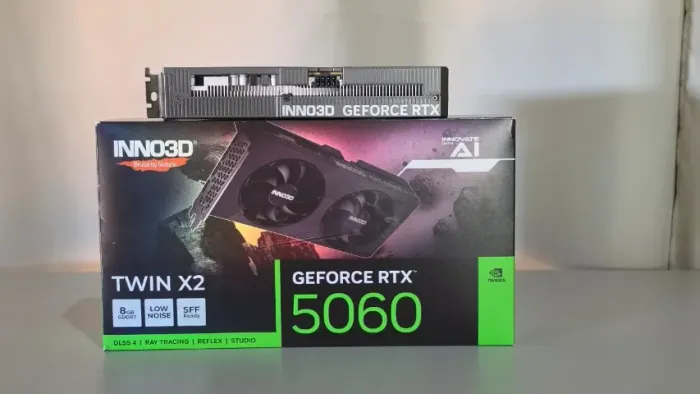 Placa de Vídeo RTX 5060 8Gb Twin 2x Inno3D
