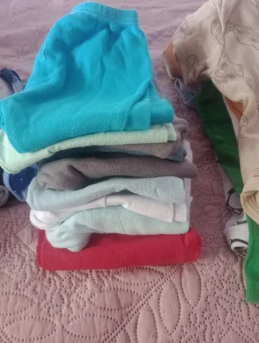 Lote de roupinhas de bebê menino