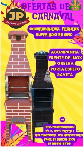 Carnaval com churrasco 