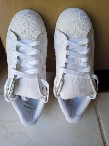 Tênis Adidas superstar Branco Original 
