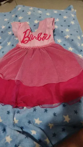 Vestido Barbie menina 