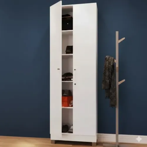 armário organizador com 2 portas e chave 