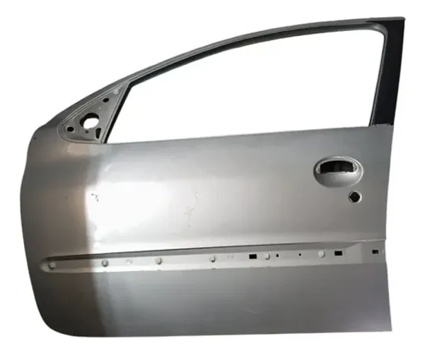 Porta Dianteira Esquerda Peugeot 206 Sw 1.4 2004 2005 2006 Dianteira Esquerdo Cinza