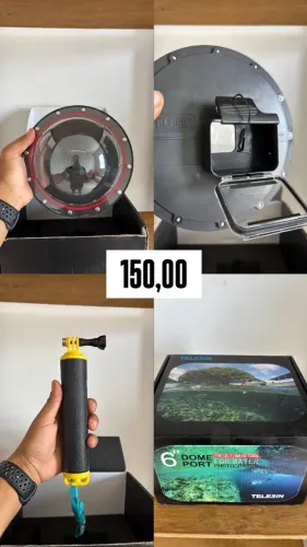 Dome Gopro Hero Gatilho Capa Box