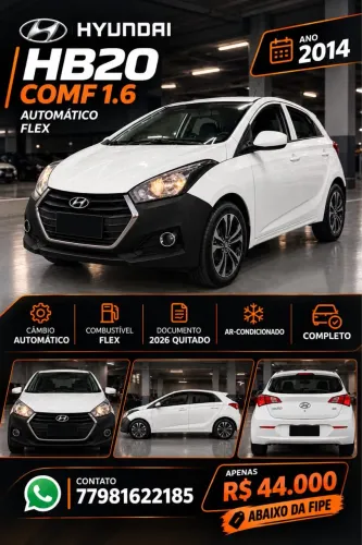Hyundai HB20 C.style/c.plus 1.6 Flex 16V Aut. 2014
