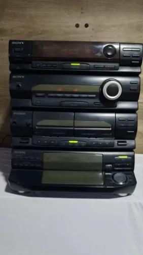 CENTRAL SONY IMPORTADA HCD-N355 - RADIO - CD - AUXILIAR - TDS ENTRADAS FUNCIONANDO