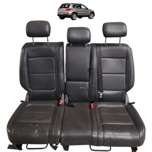 Banco encosto couro traseiro vw tiguan 2012 2013 2014 2015