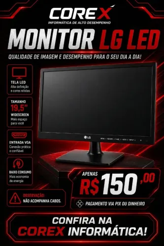 Monitor Lg 19 Polegadas