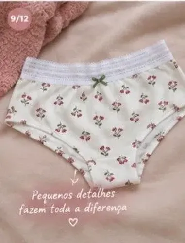 Calcinha infantil Coleção Thais