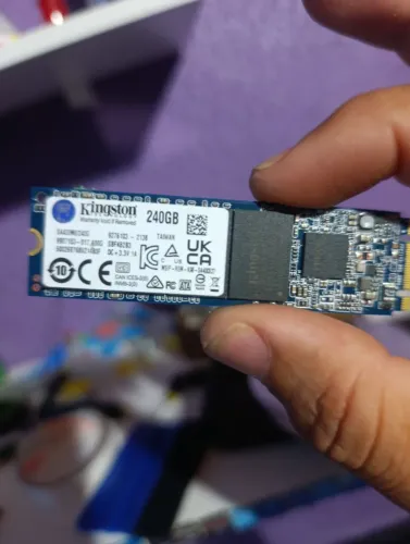 SSD nvme Kingston de 240 gigas, SSD nvme de 128 gigas