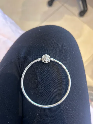 bracelete rígido pandora tam 20