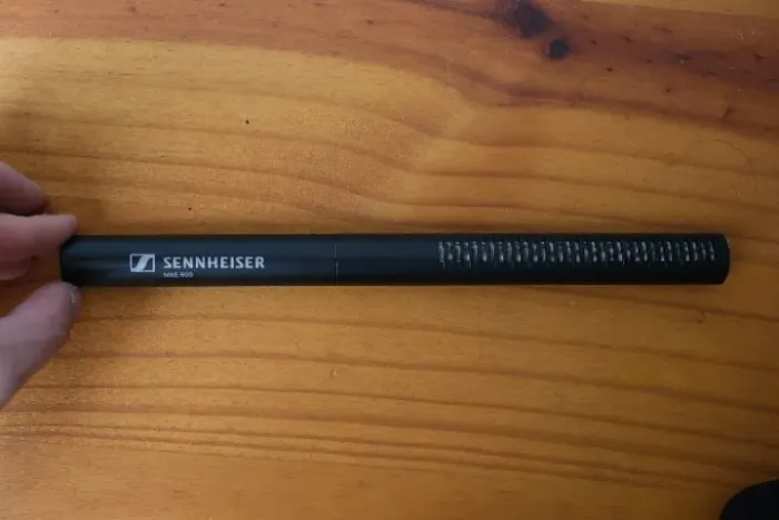 Microfone Shotgun Sennheiser Mke 600 Preto
