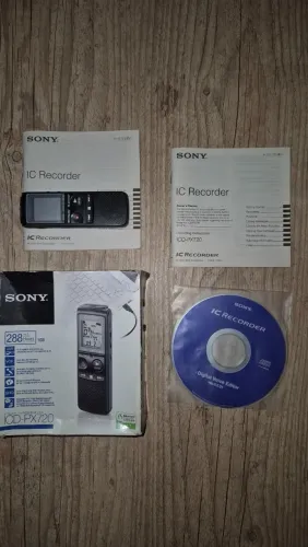 Gravador de Voz Sony ICD-PX720 1GB Digital IC Recorder