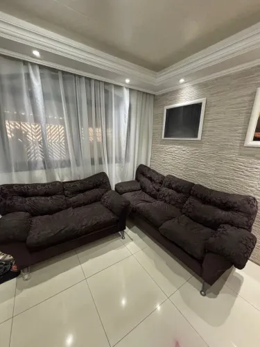 Conjunto de sofa com 3 e 2 lugares