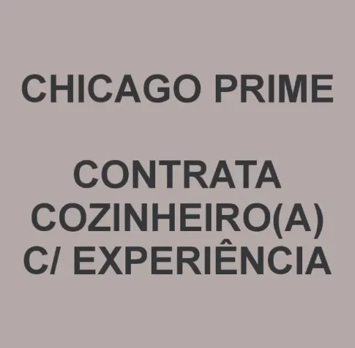 Contrata-se Cozinheiro(a) com Experiência em Preparo de Carnes