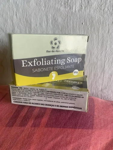 Sabonete Esfoliante Exfoliating Soap 90g - Limpeza Profunda e Renovação da Pele