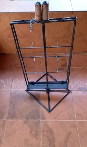 Grelha fogo de chão