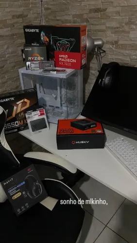 COMPUTADOR (SETUP) GAMER! TUDO COM CAIXA!