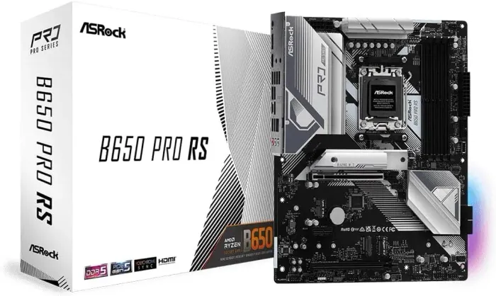 Placa Mãe Asrock B650 Pro RS ATX DDR5 AM5 2.5gb Lan Nahimic Áudio PCIe Gen 5