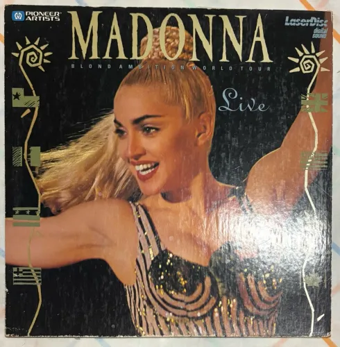 LD Madonna - Blond Ambition World Tour Live (1990) Laserdisc