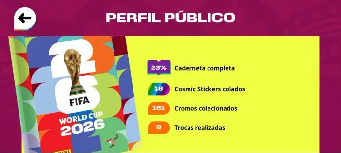 Vendendo conta Panini 2026