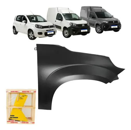 Paralama Fiat Uno 2015 2016 2017 2018 A 2021 Novo Ld