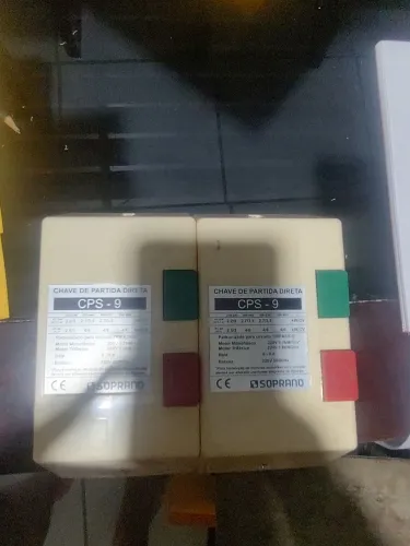 Caixa de chave de partida de máquinas 