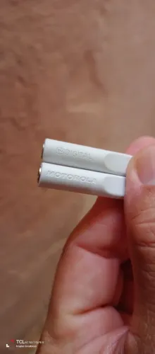 Duas antenas de tv para smartphone motorola branco original!! 