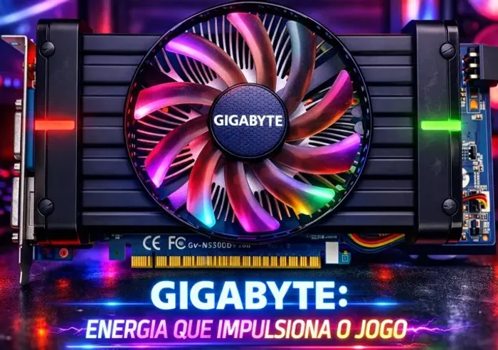 Placa de Vídeo Gaming NVidia Gigabyte GV-N550D5-1GI GeForce GTX 550 Ti GDDR5 1GB PCI-e x16