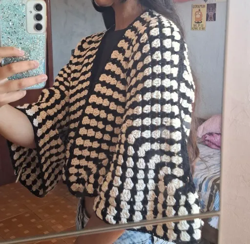 Cardigan de croche