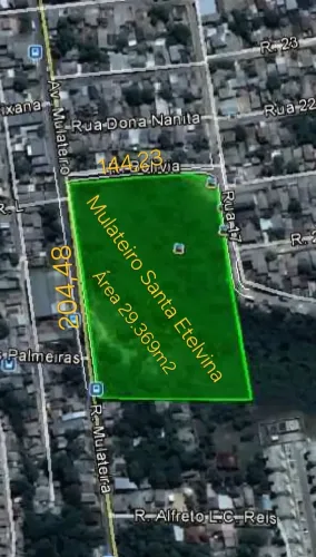 Terreno Comercial com 29.369m2 na Av Mulateiro Santa Etelvina. 3 frentes