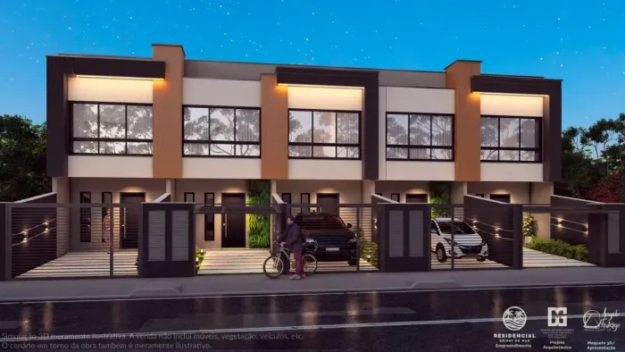 SOBRADOS COM 02 SUITES EM ITAPEMA, ACEITAM FINANCIAMENTO!!! Morretes