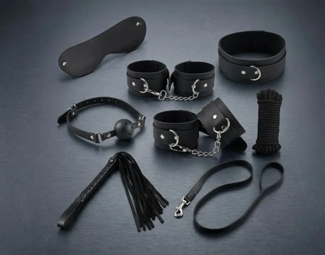 Kit Sado Masquista Com 8 Itens
