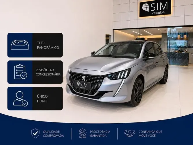 Peugeot 208 Style 1.0 Flex 6V 5P Mec. 2023
