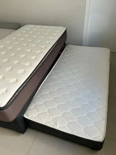 Cama Solteiro com cama auxiliar