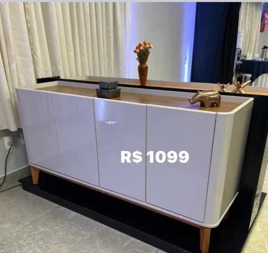 Buffet 04 Portas Off White Novo