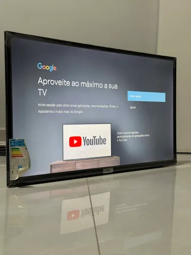 TV smart semp TCL 32 no plástico