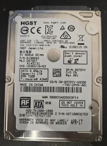 HDD 1tb Notebook 2