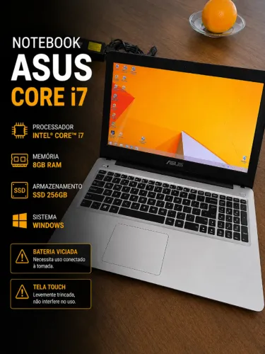 Notebook ASUS Core i7 Touch Screen