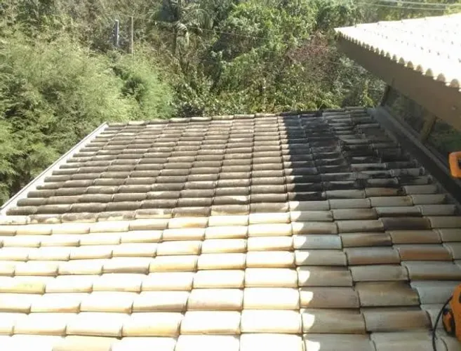 Lavação de telhados