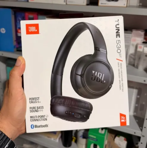 Fone JBL Tune 530 Bluetooth - Preto