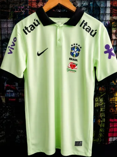 Camisas da seleção brasileira gola polo