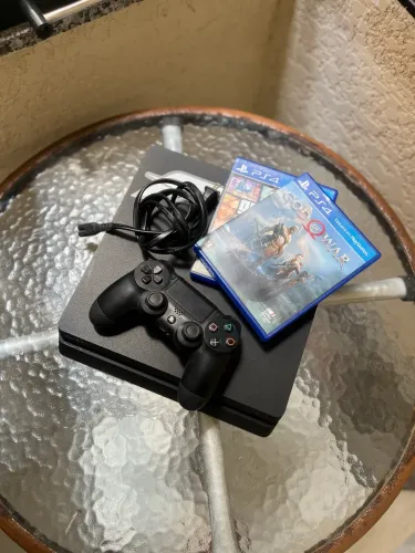 Sony Playstation4 Ps4 Slim 500gb+ controle+ jogos