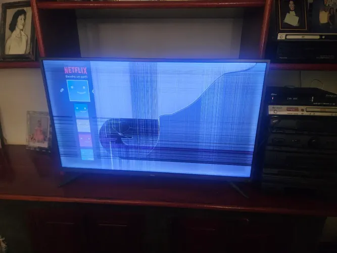 Tv smart para peças