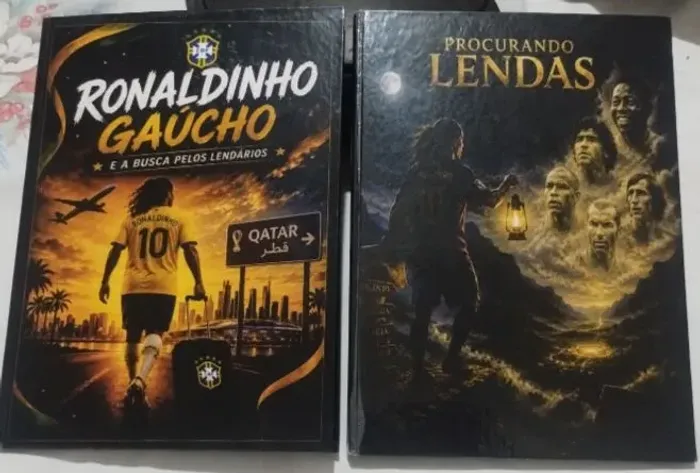 Álbum para figurinhas leds 