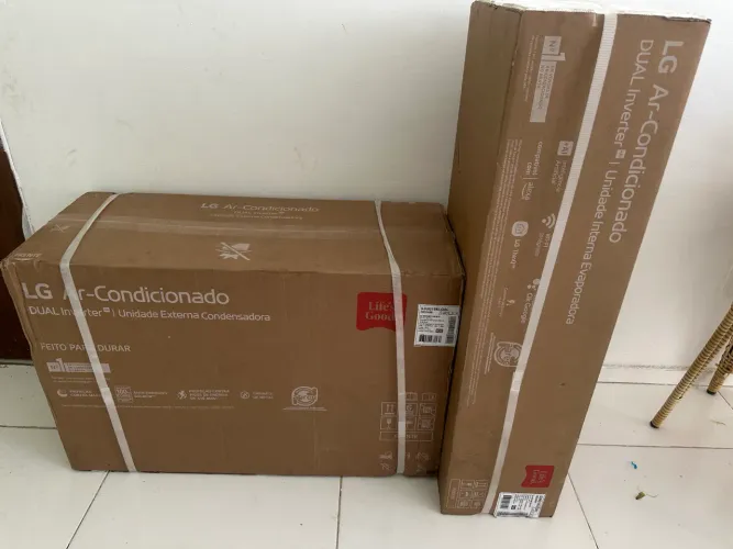 Ar condicionado LG DUAL INVERTER +AI 18000 btu