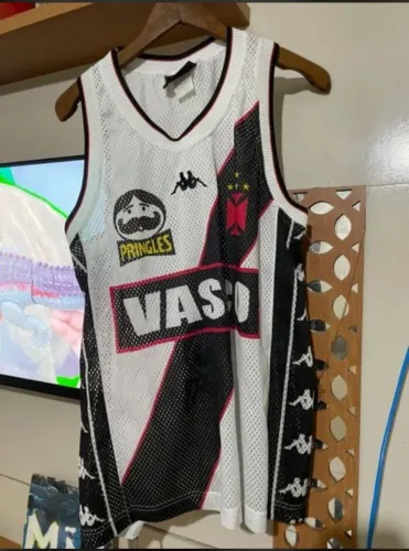 Camisa Vasco Basquete Pringles branca
