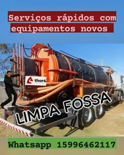 LIMPA FOSSA, PERFURA E MONTA FOSSA e biodigestor